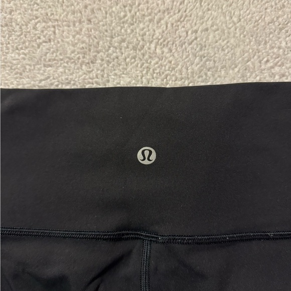 Lululemon Solid Black Wunder Under Hi-Rise Tight Leggings Full Length - Picture 11 of 14